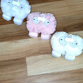 Ponozky Volan kremovy 75k