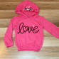 Mikina kocka Love 139790